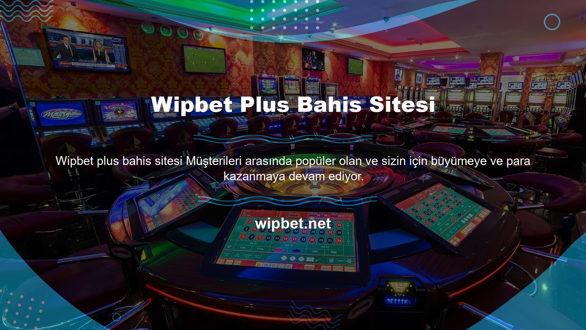 Wipbet, yeni özellikler ekleyen ve bu şekilde faaliyetler sağlayan yasa dışı sitelerden biridir