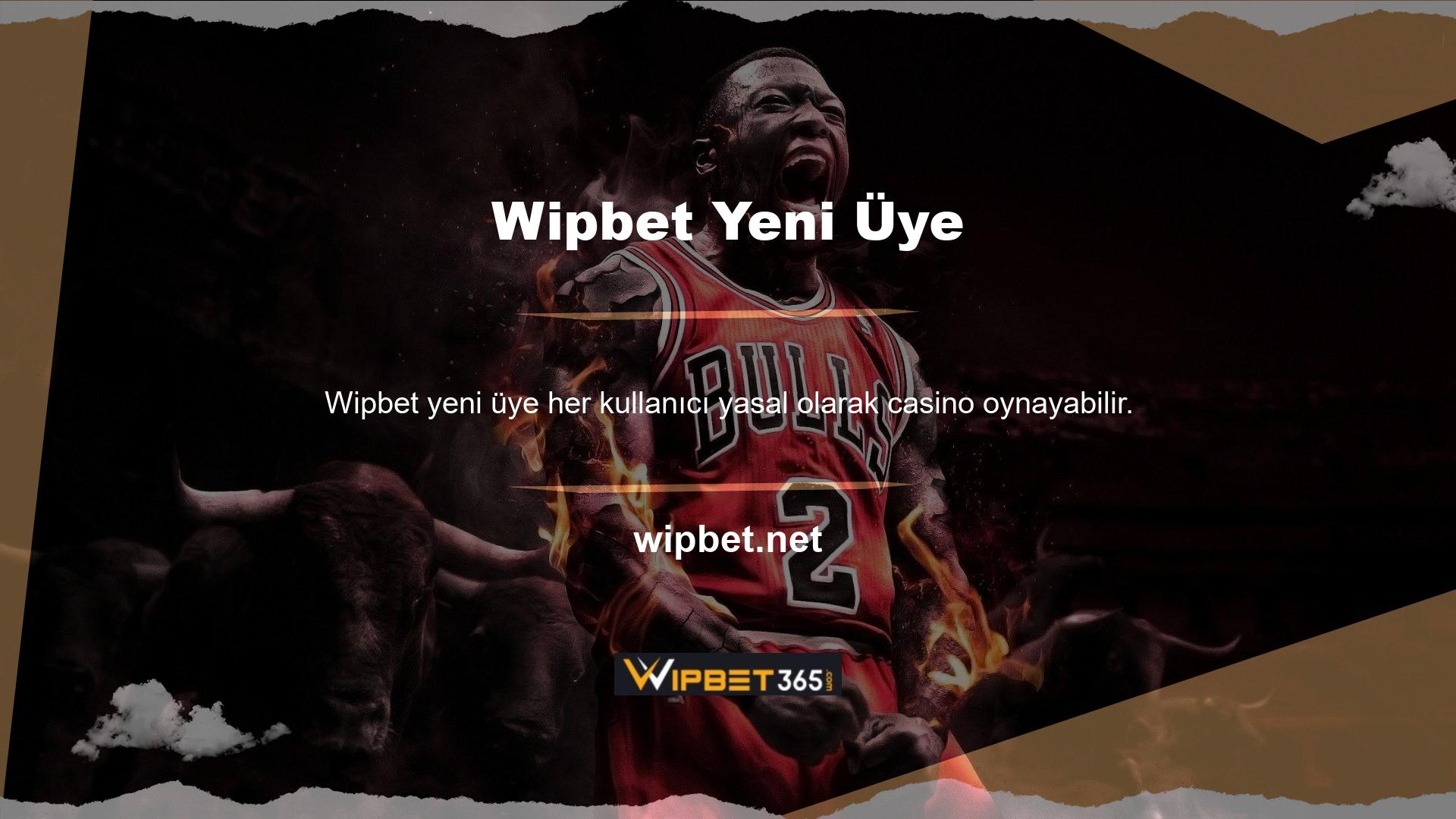 Wipbet çevrimiçi hizmetlerde ve çeşitli oyunlarda öne çıkıyor