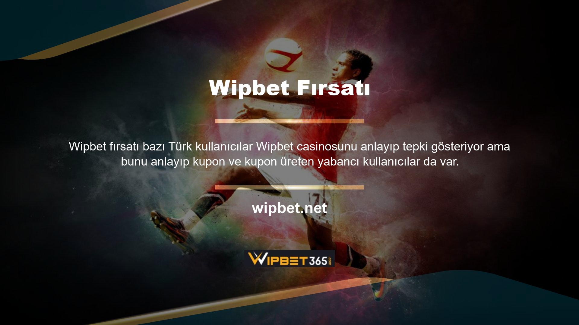 Wipbet web sitesi yoğun bir talep görüyor ve kupon oluşturmak ve en iyi fırsatları bulmak için ana sayfasını kullanabilirsiniz