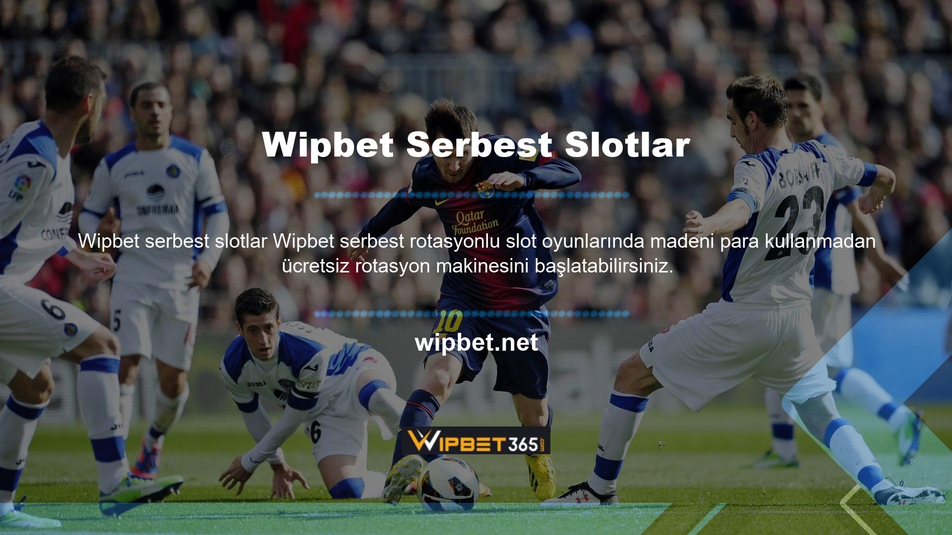 Wipbet slot oyununda eğlenmek ana kuraldır